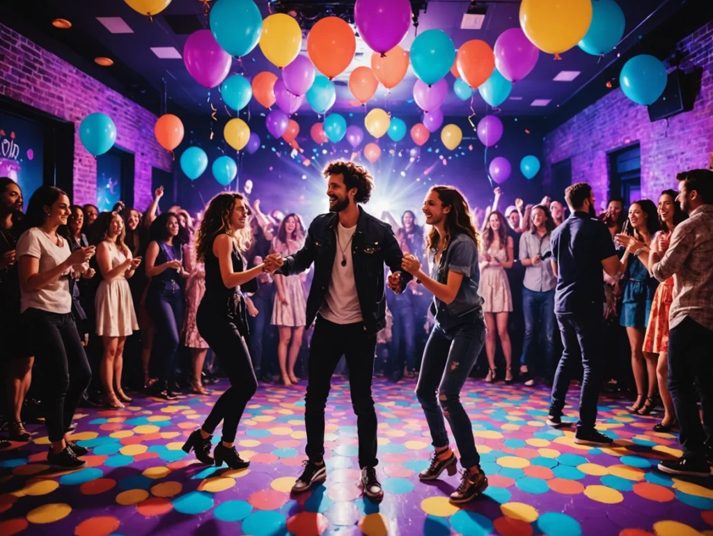 birthday party dance floor Vancouver