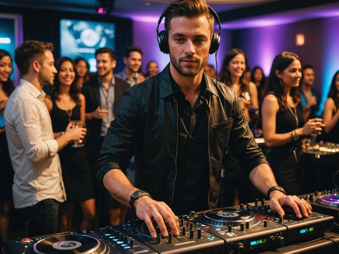 birthday party dj vancouver professional dj setup