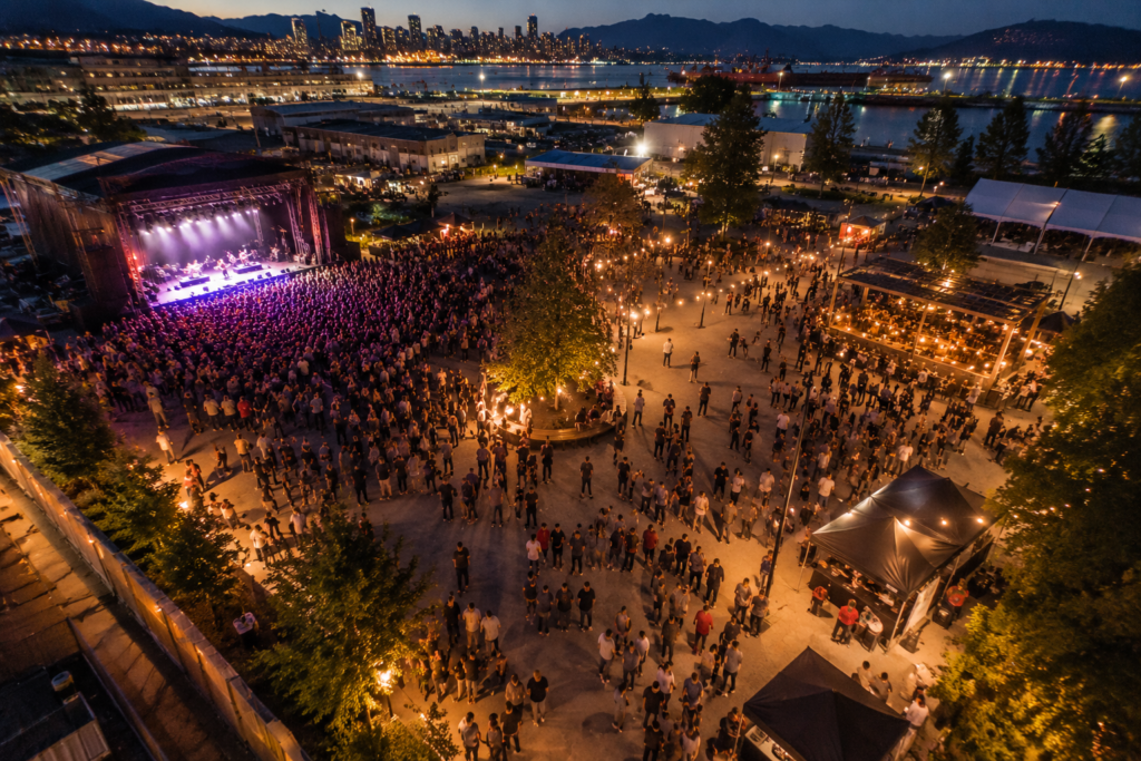 Vancouver event guest flow design outdoor festival