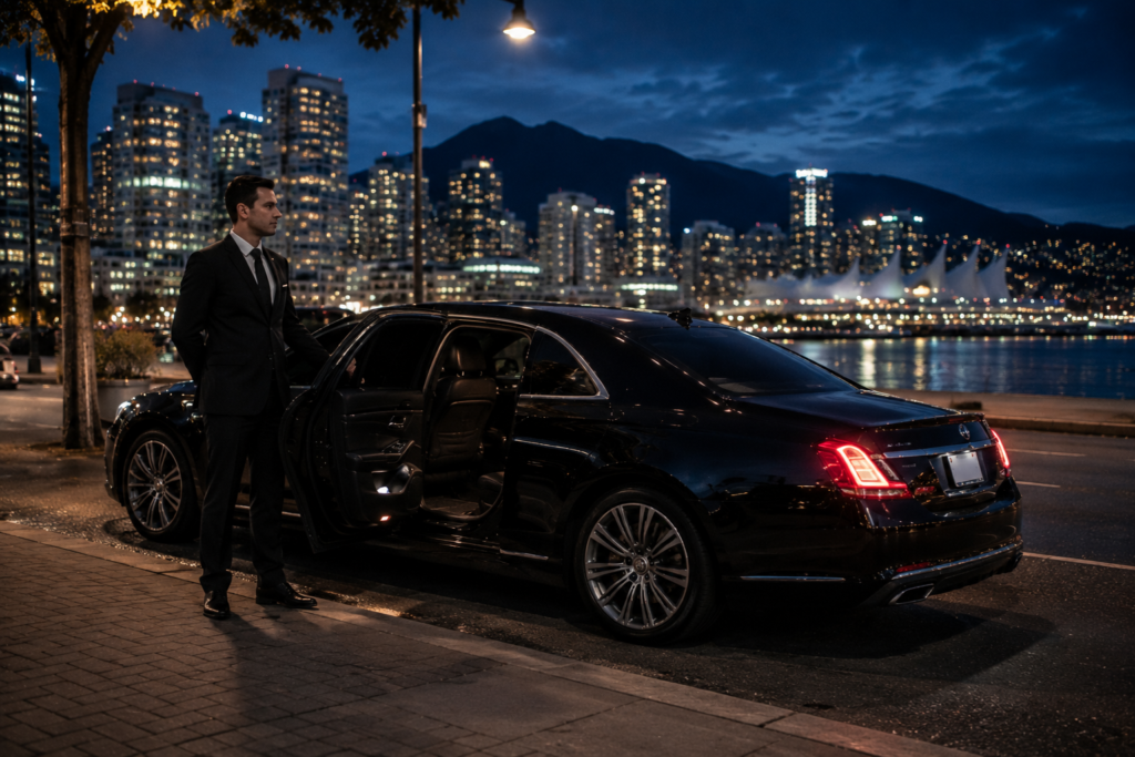 Vancouver film transport professional limo actor crew Metro Vancouver