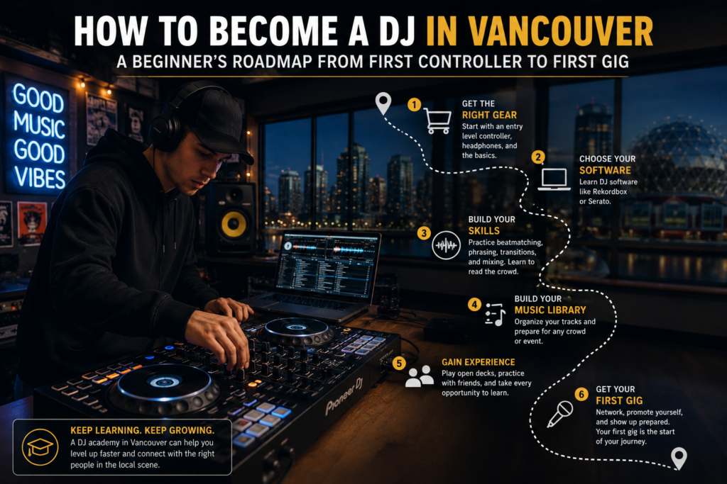 How to become a DJ in Vancouver