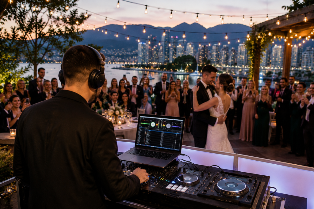 Vancouver Summer wedding dj