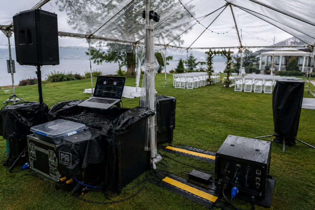 Outdoor Wedding Rain Plan Vancouver