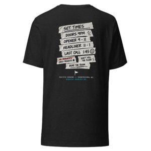 Booth Series 02 — The Setlist Tee